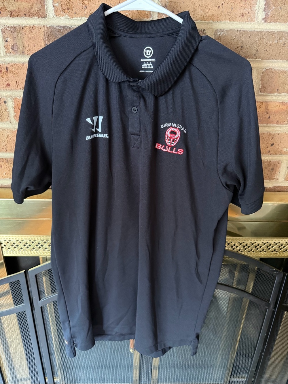 Birmingham Bulls Black Polo by Warrior